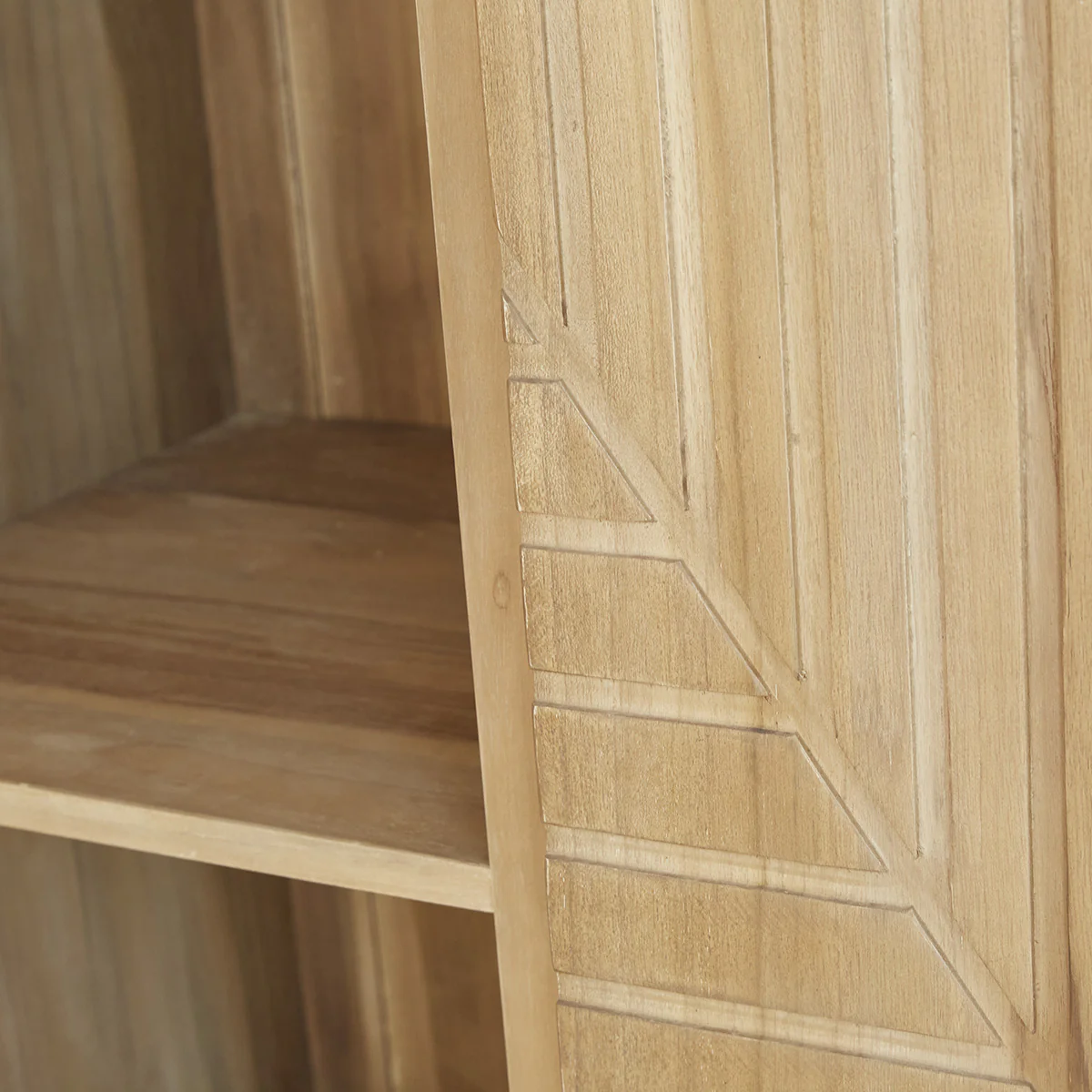 Armoire en teck massif 95 cm - Image 6