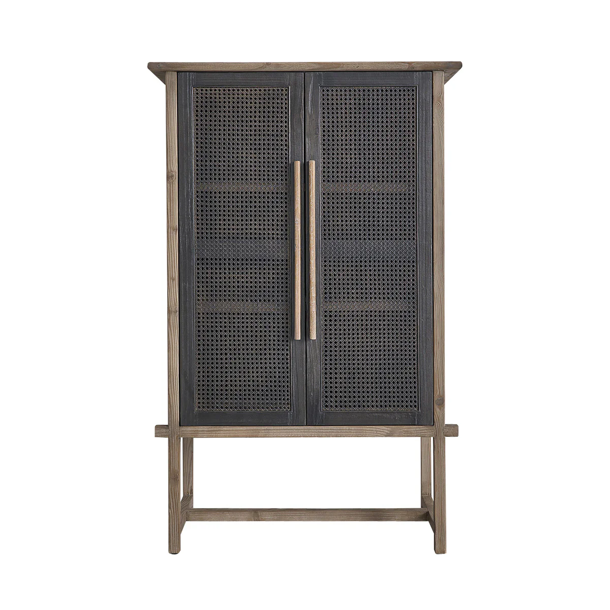 Armoire en bois recyclé massif - Image 2
