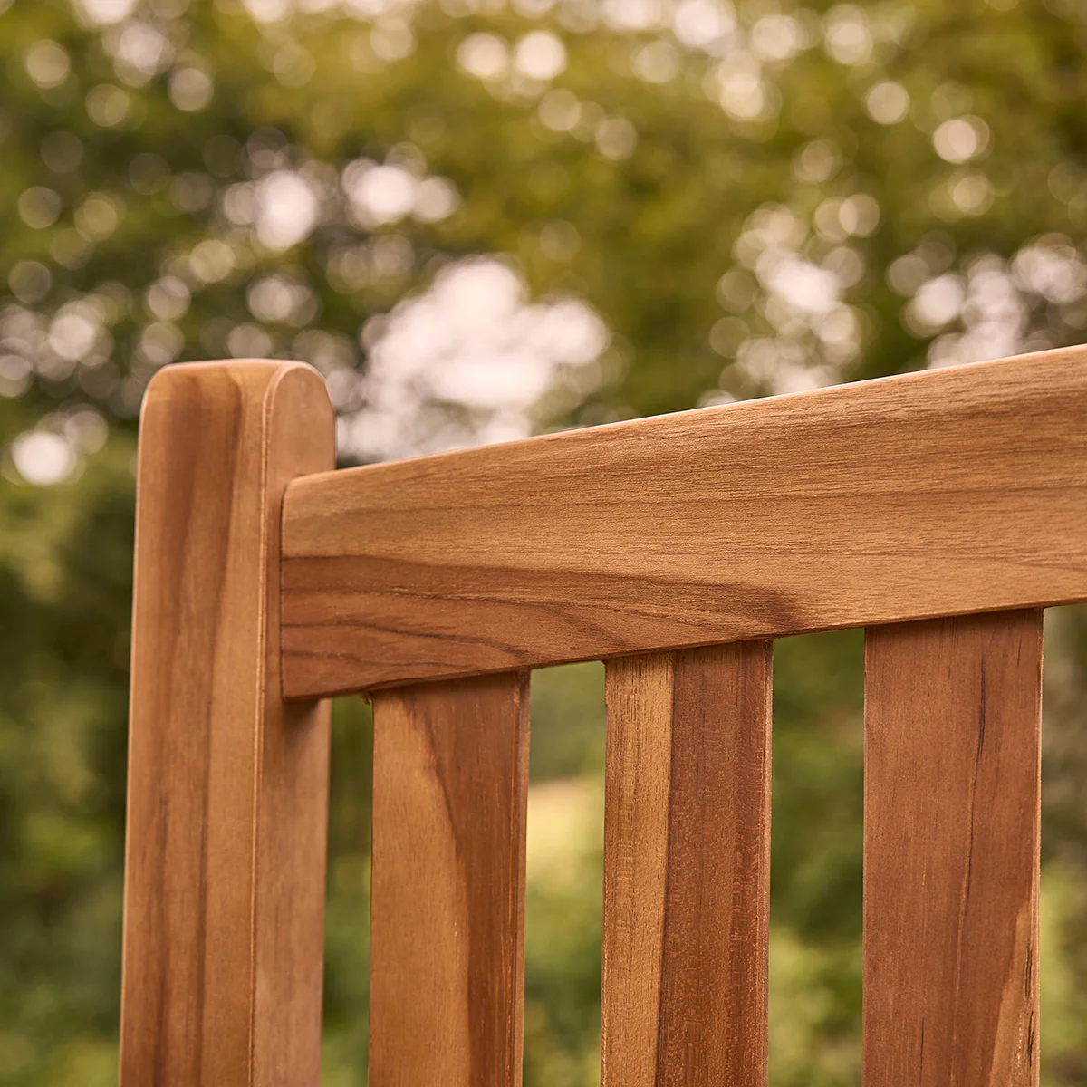Banc de jardin en teck huilé massif - Image 5