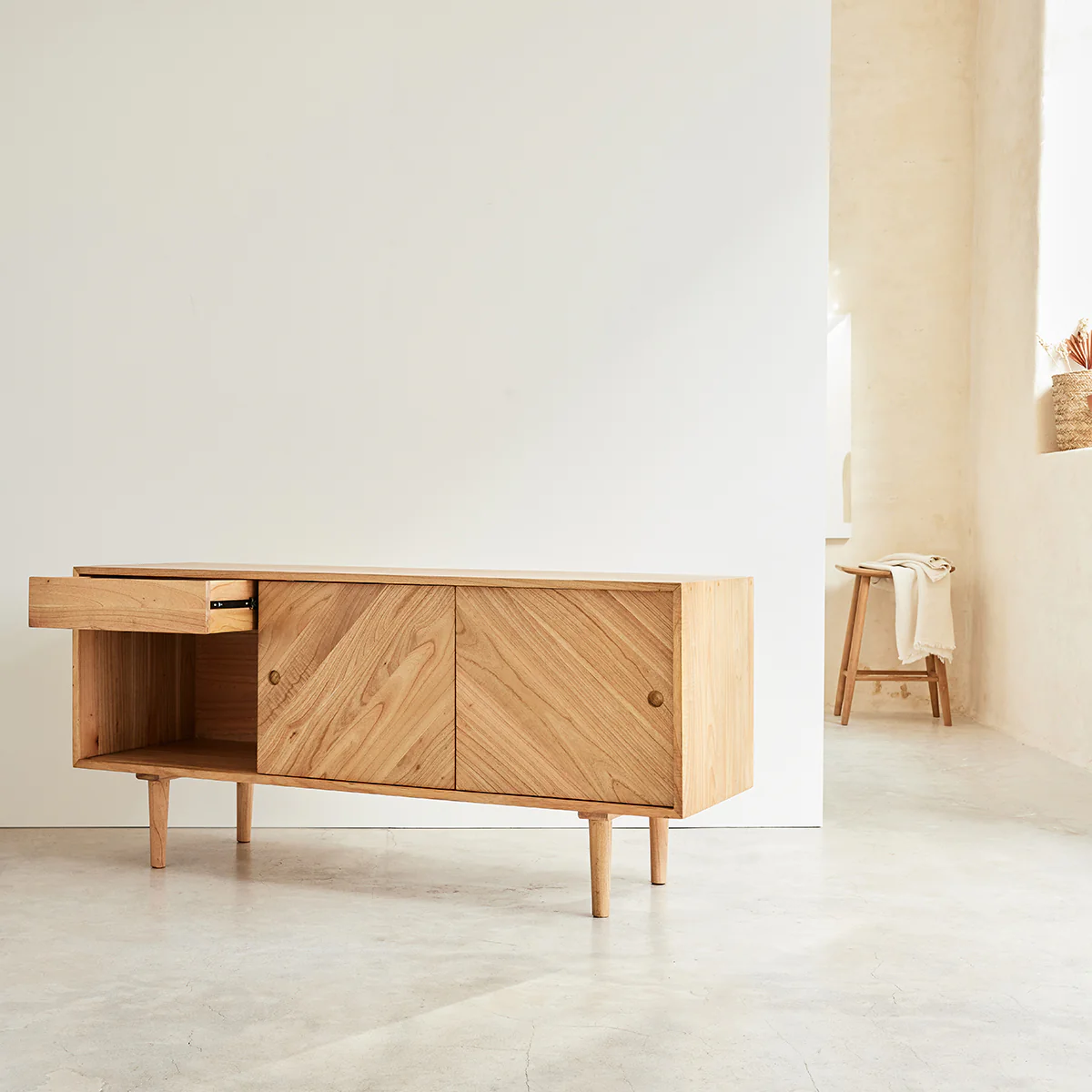 Buffet en mindi massif 160 cm - Image 3