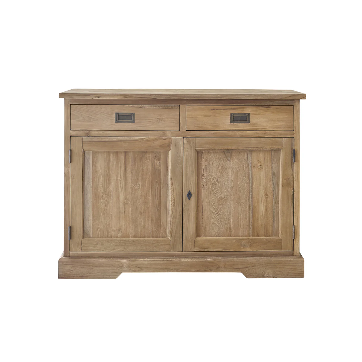 Buffet en teck massif 120 cm - Image 2