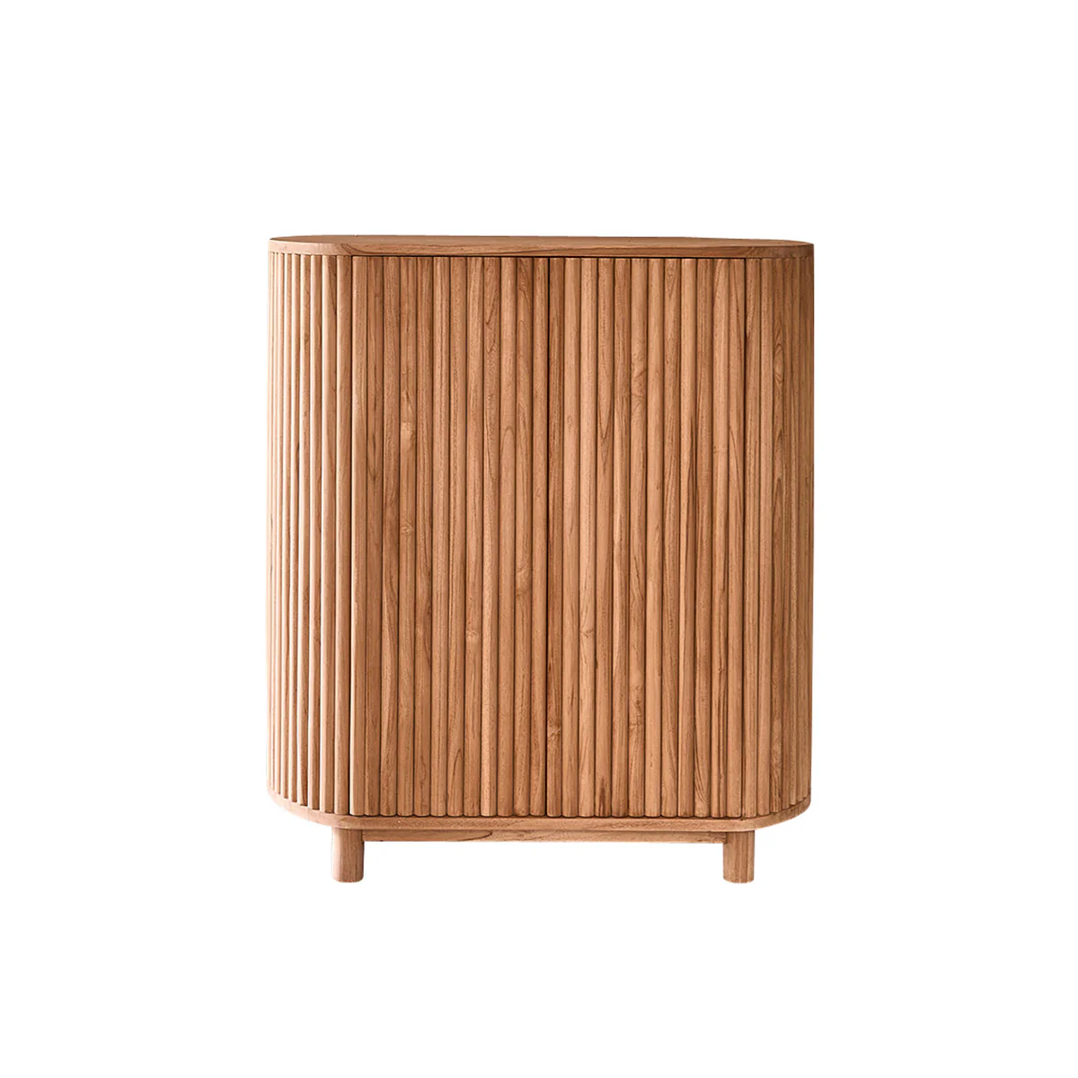 Buffet en teck massif 90 cm - Image 2
