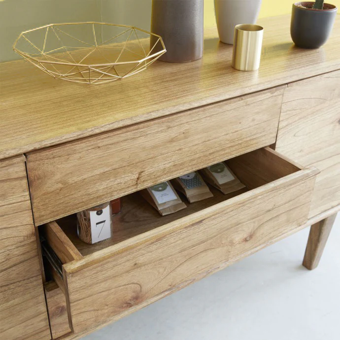 Buffet en mindi massif 180 cm - Image 3