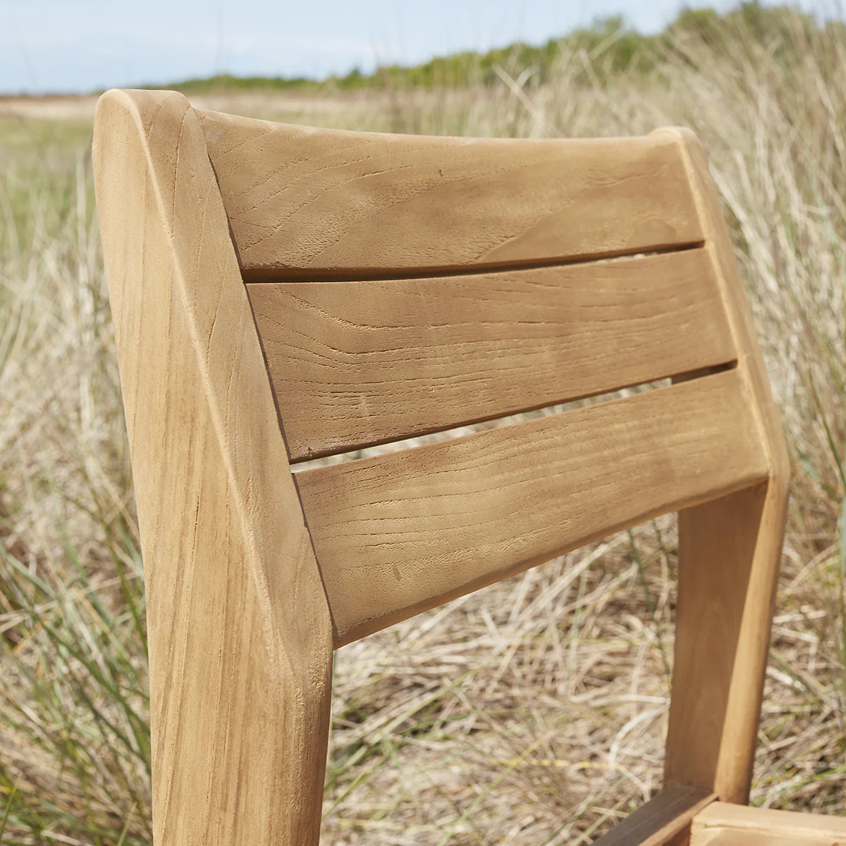 Chaise de jardin en teck massif recyclé - Image 5