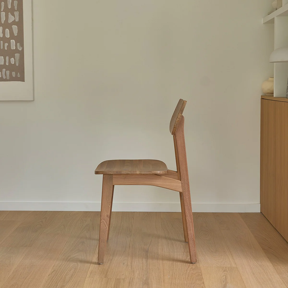 Chaise en teck massif - Image 3
