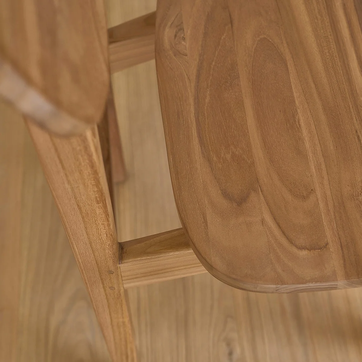 Chaise en teck massif - Image 6