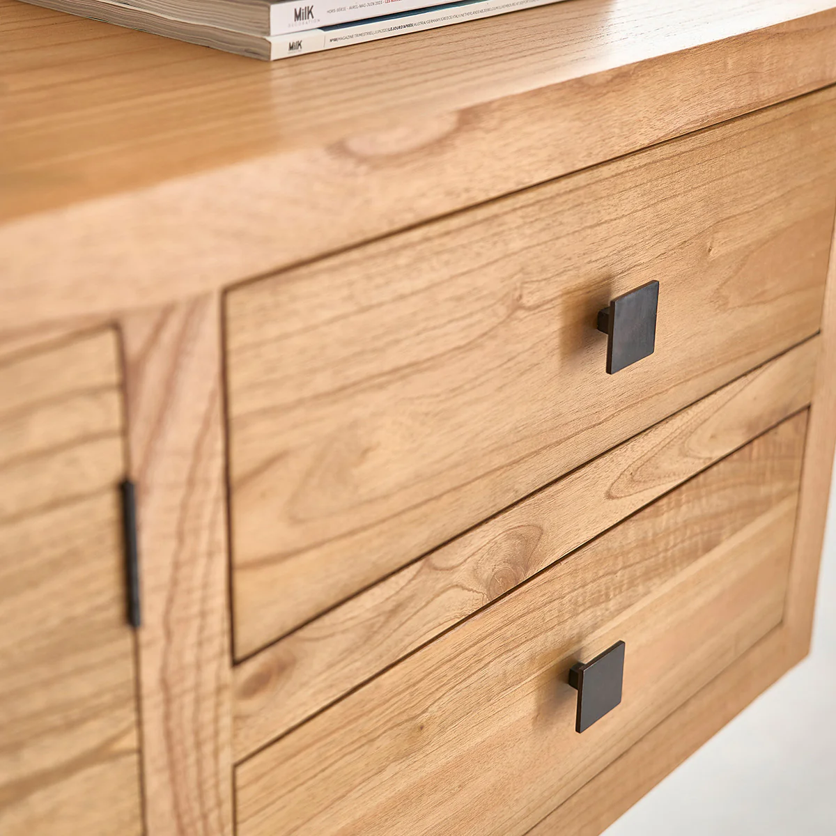 Commode en mindi massif 180 cm - Image 6