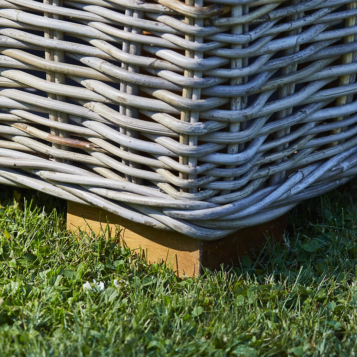 Fauteuil de jardin en kubu naturel - Image 5