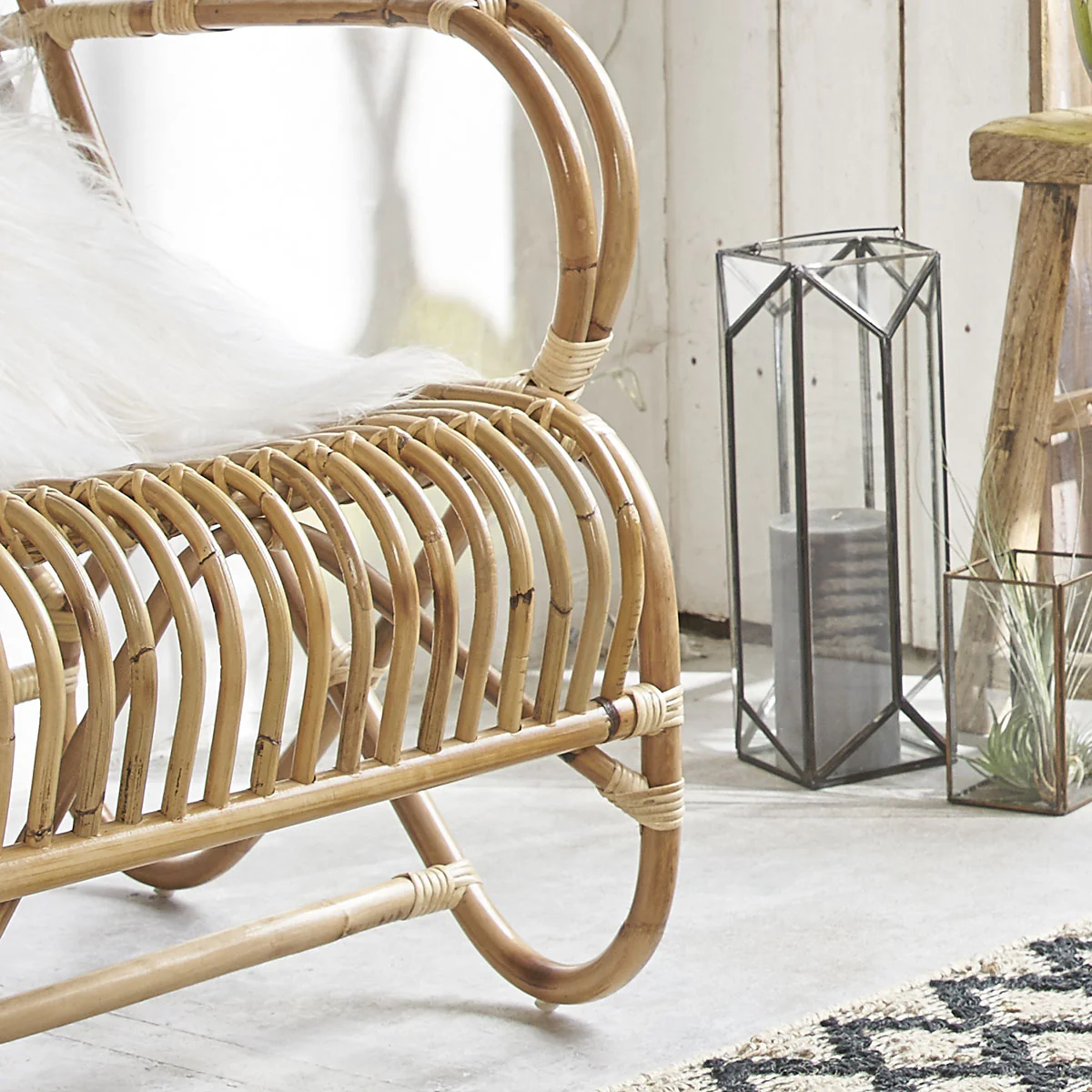 Fauteuil en rotin cosy - Image 5