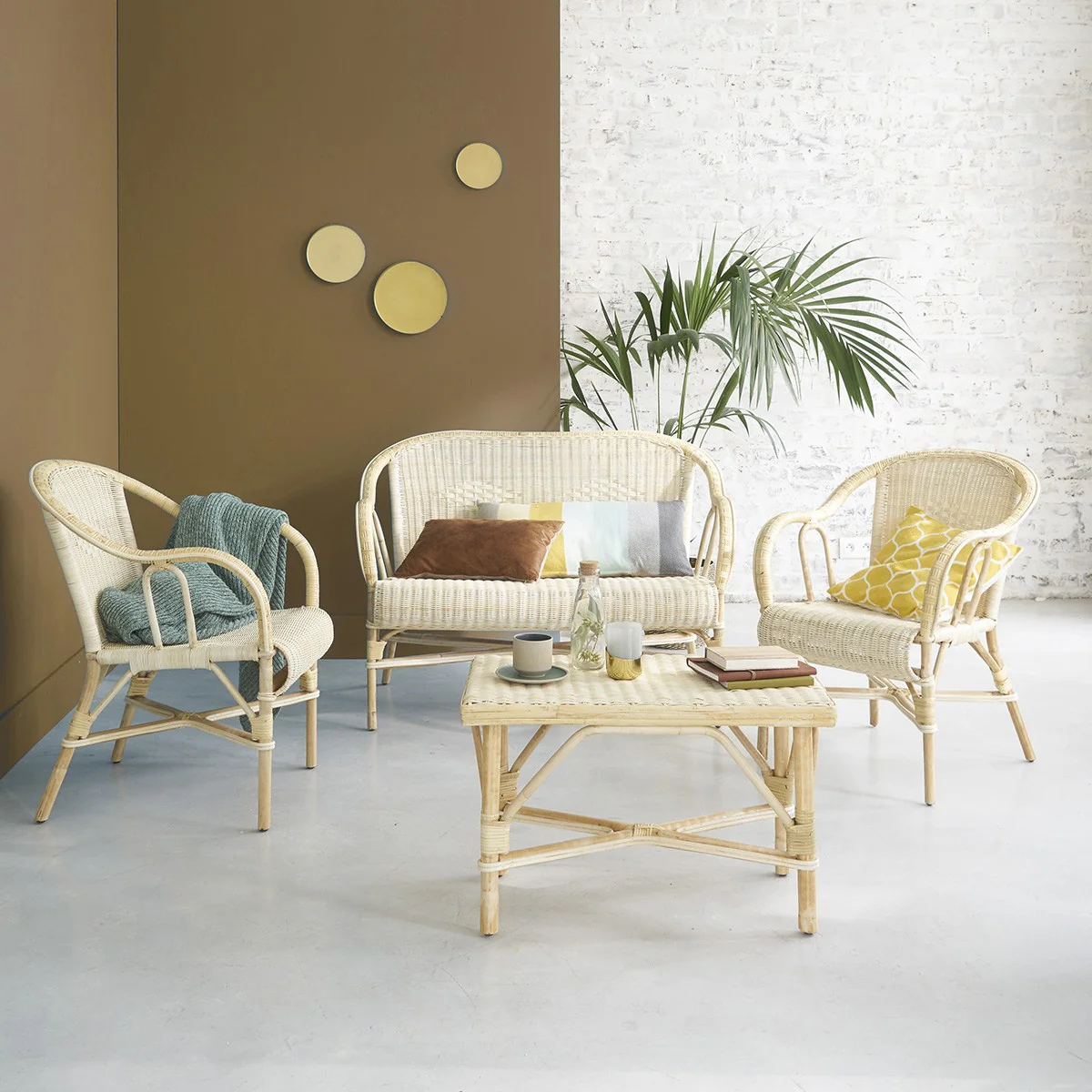 Fauteuil en rotin naturel - Image 4