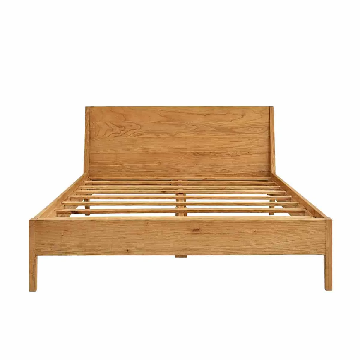 Lit en mindi massif 160 cm avec sommier - Image 2