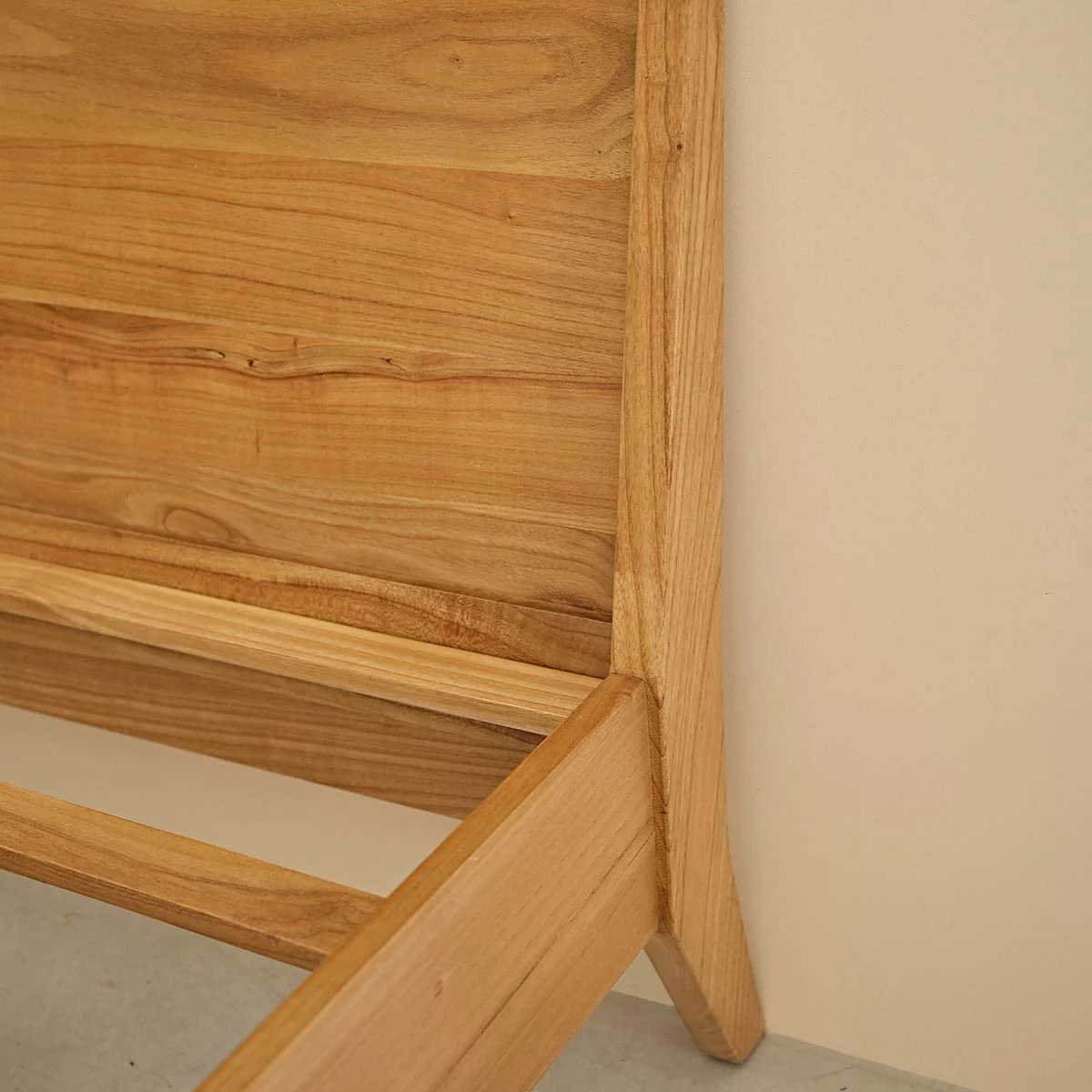 Lit en mindi massif 160 cm avec sommier - Image 6