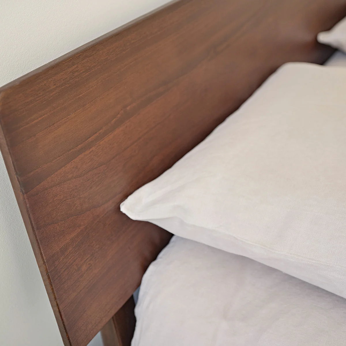 Lit en mindi massif 160 cm avec sommier - Image 5