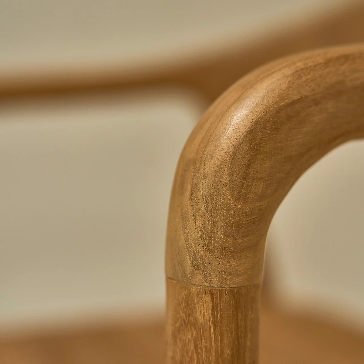Lot de 2 chaises en teck massif - Image 6