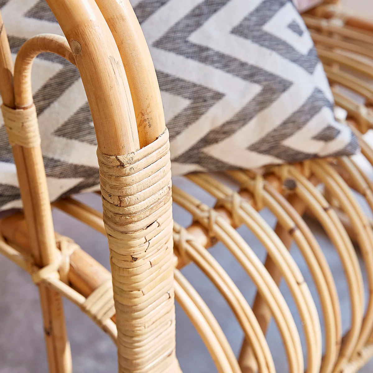 Lot de 2 fauteuils rotin confort - Image 4