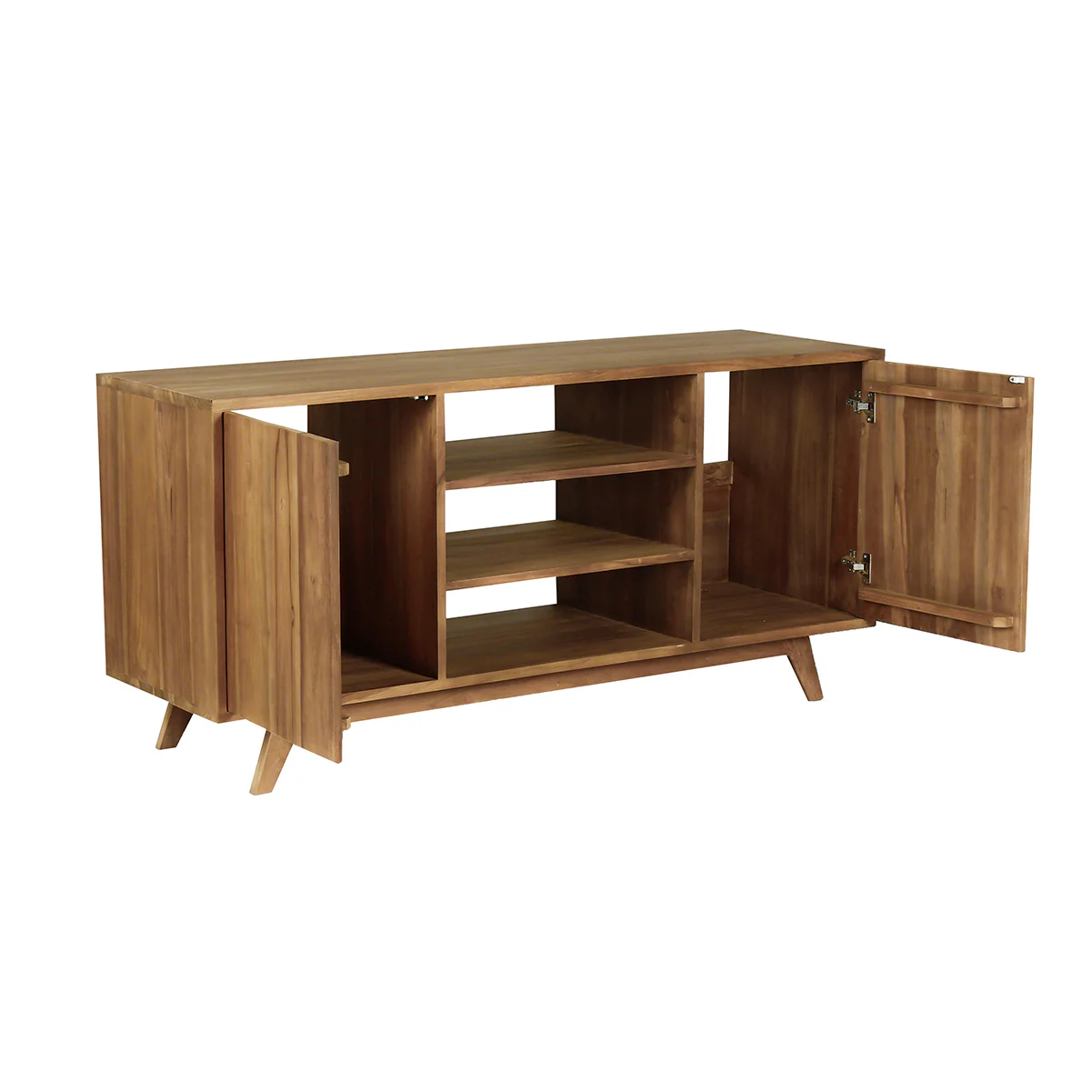 Meuble sous vasque en teck massif 160 cm - Image 3