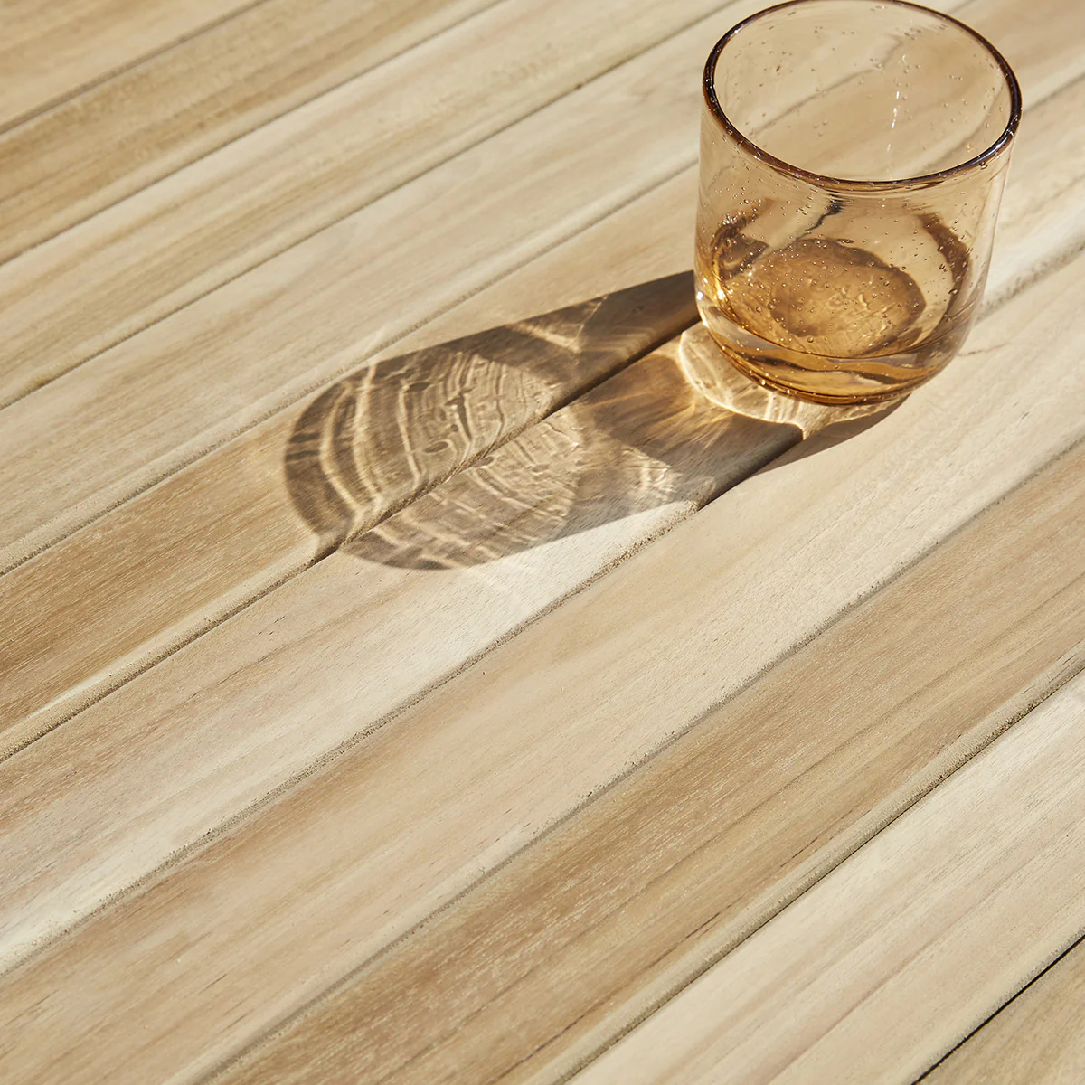 Salon de jardin en teck massif extensible 8/10 pers. - Image 5