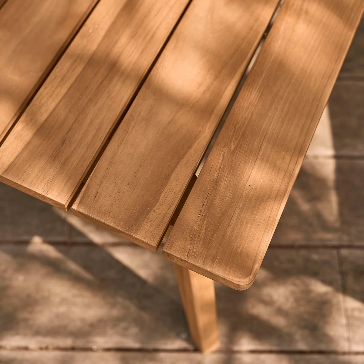Table basse de jardin en teck massif - Image 4