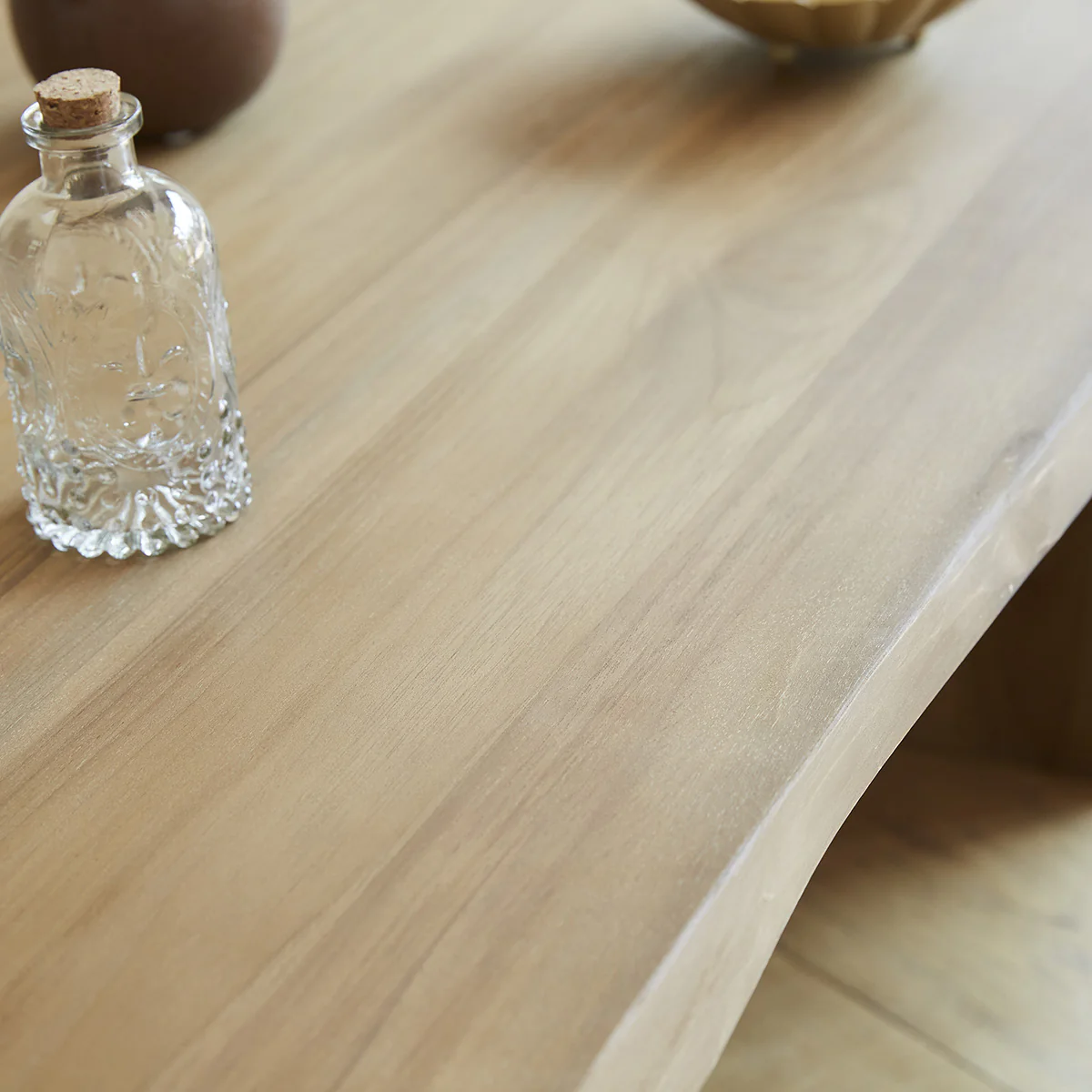Table basse en teck massif 120 cm - Image 6