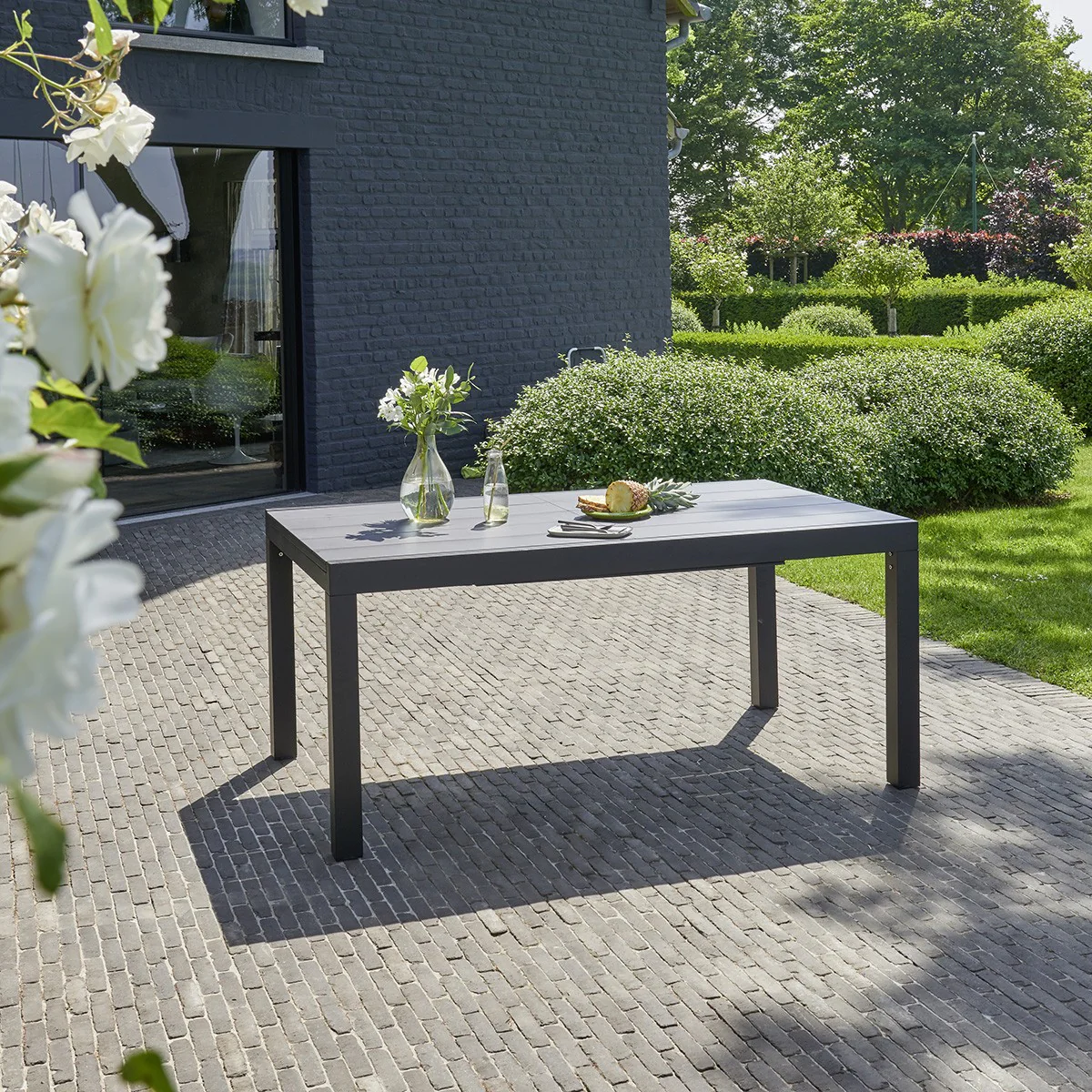 Table de jardin en aluminium extensible 6/10 pers. - Image 3