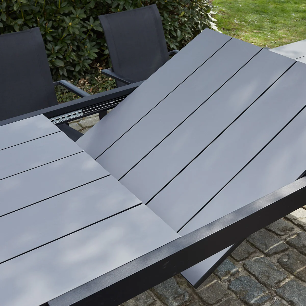 Table de jardin en aluminium extensible 6/10 pers. - Image 4