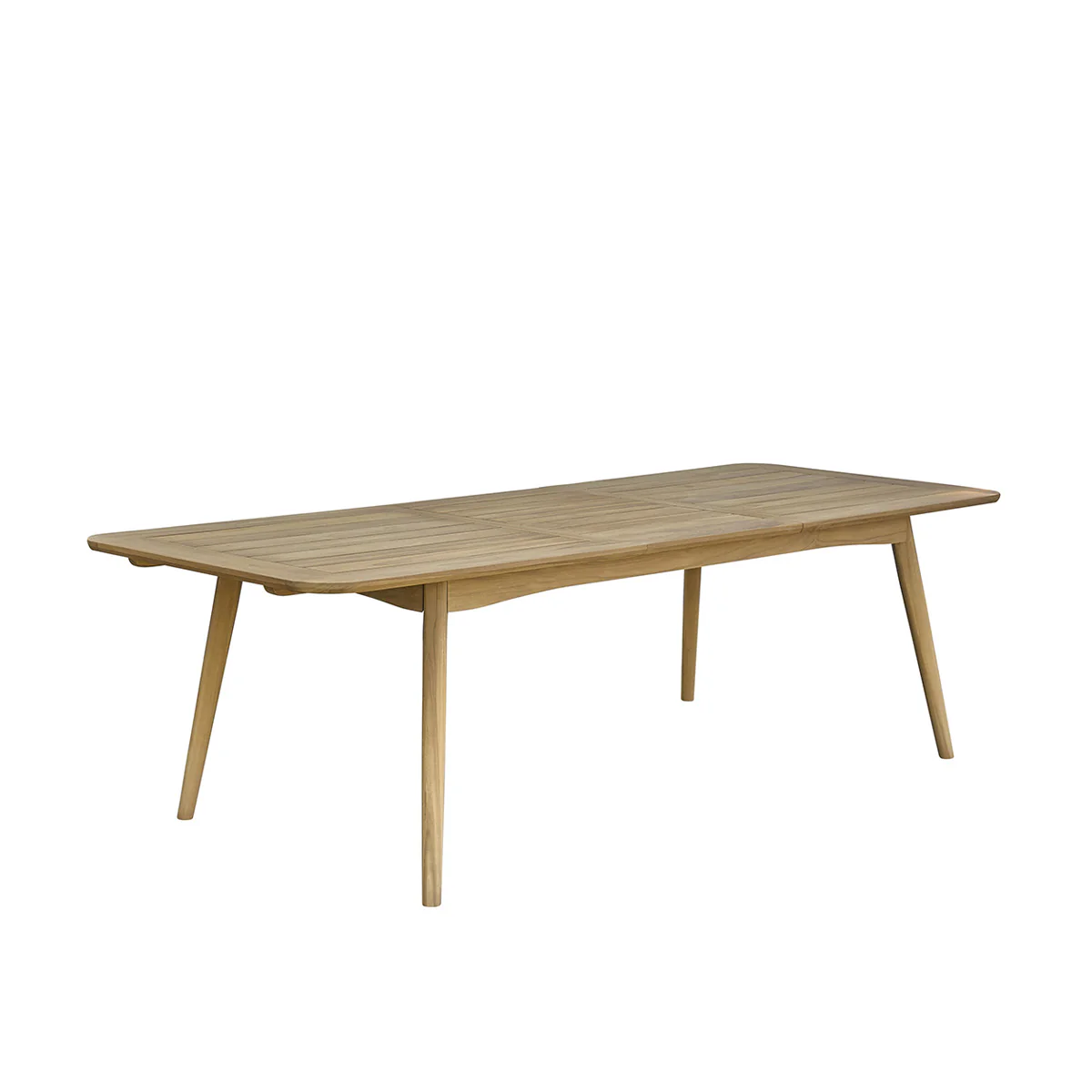Table de jardin extensible en teck massif 6/8 pers. - Image 2