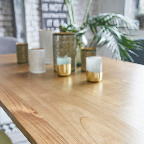 Table en mindi massif 8 pers. - Image 4