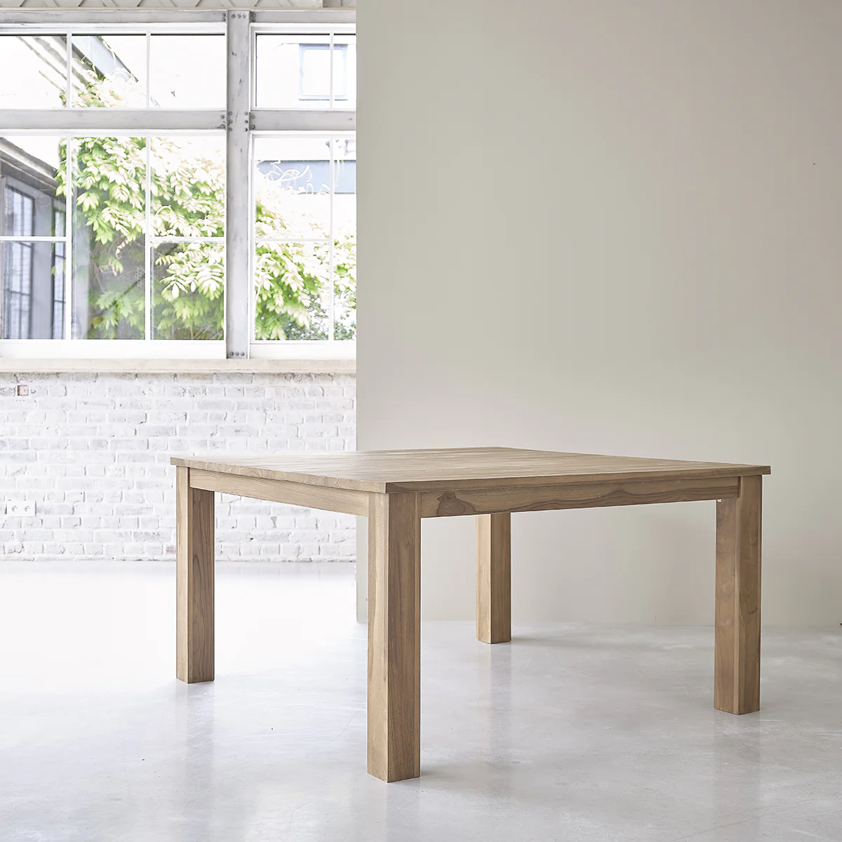 Table en teck massif 8 pers. - Image 4