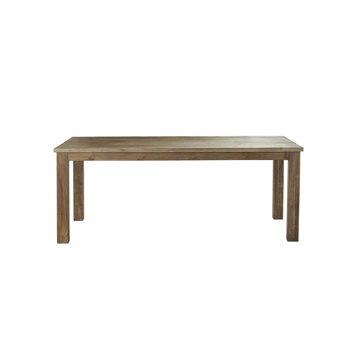 Table en teck massif recyclé 8 pers. - Image 2