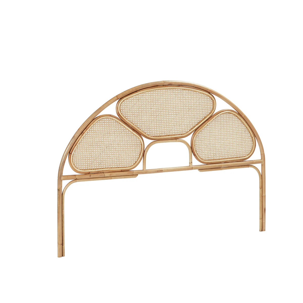 Tête de lit en cannage et rotin 160 cm - Image 3