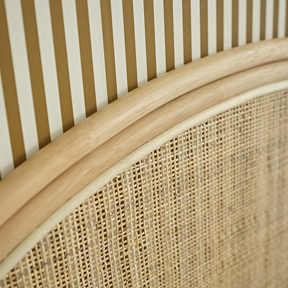 Tête de lit en rotin et cannage 140 cm - Image 5